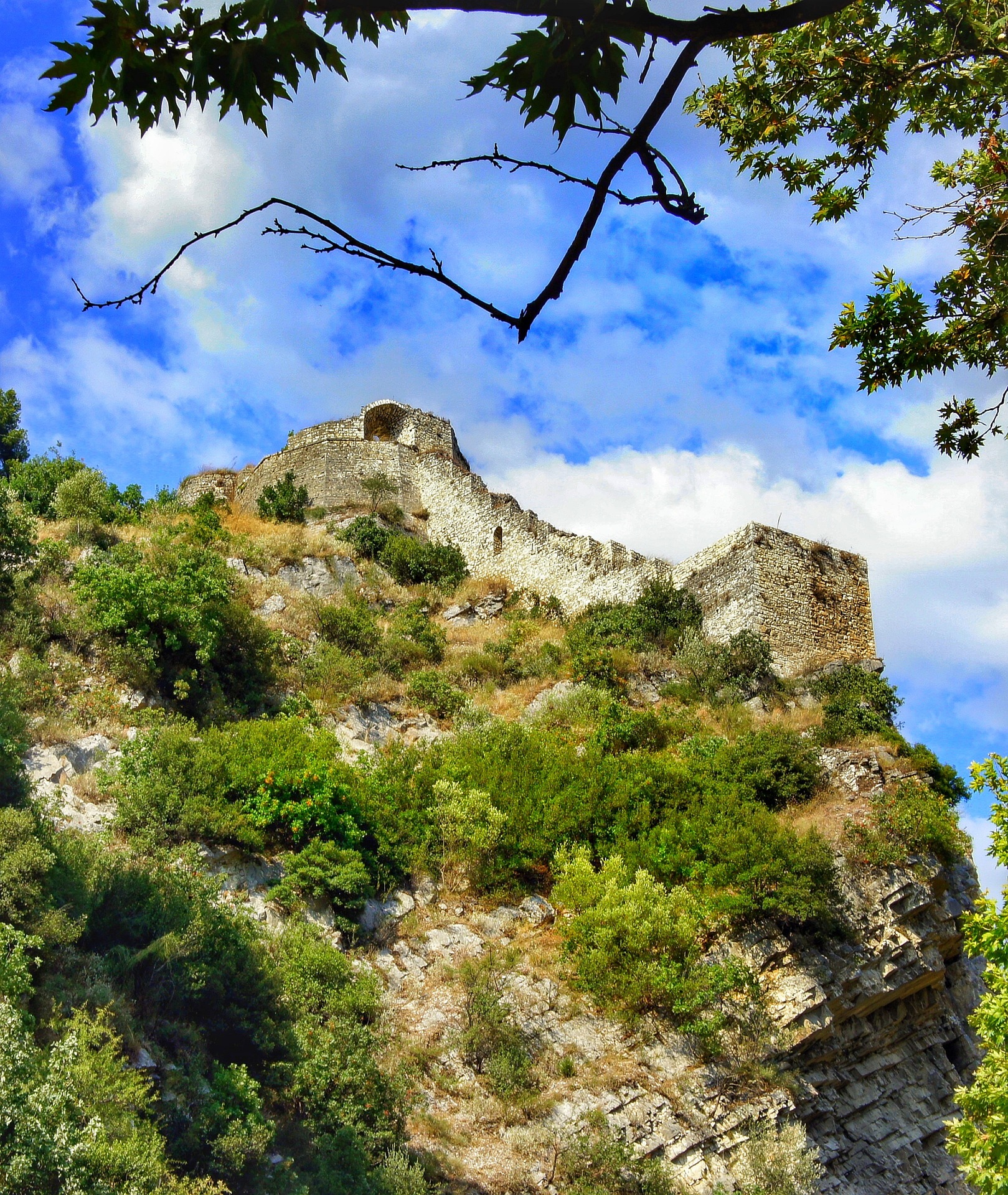 Pevnost Rozafa nad Skadarem